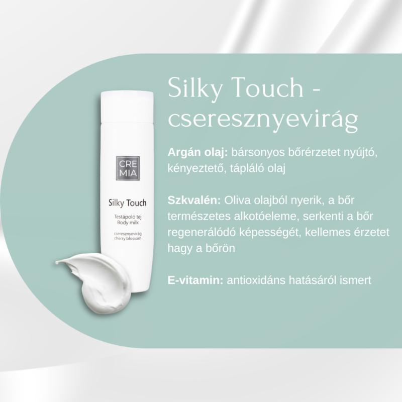 Silky Touch testápoló tej cherry blossom 200 ml - Image 2