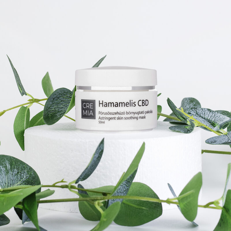 Hamamelis CBD 50ml pórusösszehúzó  bőrnyugtató krémpakolás - Image 2