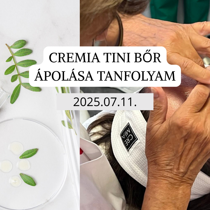 Regisztrációs kártya - Tini bőrápolási tanfolyam Báthory Katival és Juhász Klárival