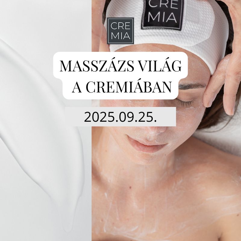 Regisztrációs kártya - Masszázs világ a Cremiában 2025.09.25.